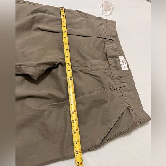 SLVRLAKE Lola Cotton Twill Wide-Leg Pants Size 12 - Picture 11 of 13